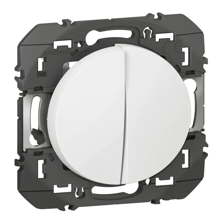 Transformeur Pour 5 Fonctions Va-Et-Vient Et Poussoir Dooxie Finition Blanc