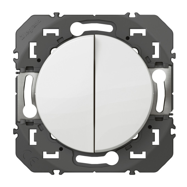 Transformeur Pour 5 Fonctions Va-Et-Vient Et Poussoir Dooxie Finition Blanc