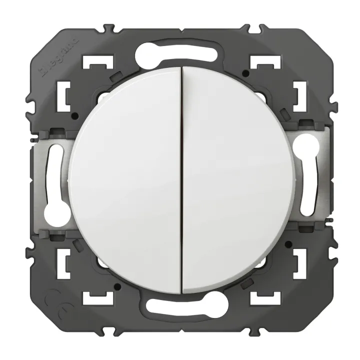 Transformeur Pour 5 Fonctions Va-Et-Vient Et Poussoir Dooxie Finition Blanc