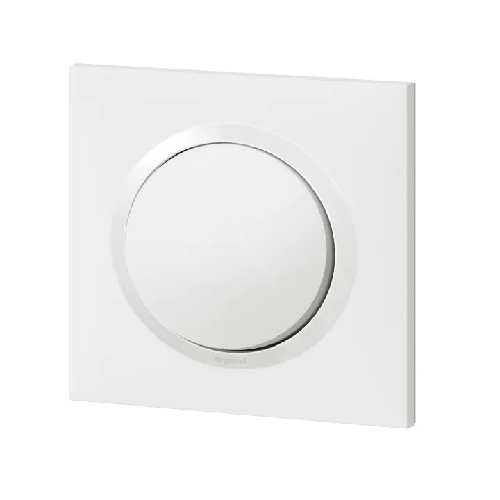 Interrupteur Ou Va-Et-Vient Dooxie One 10Ax 250V~ Complet Avec Griffes