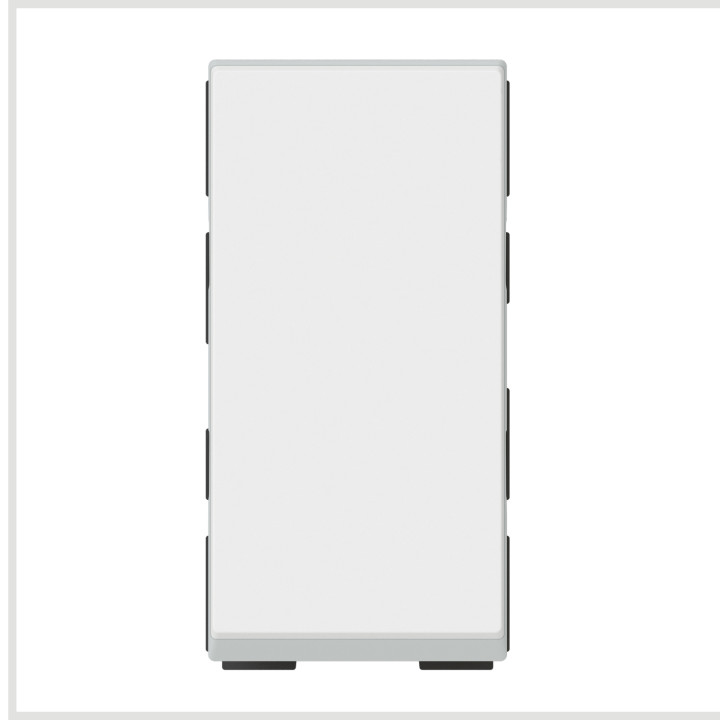 Interrupteur Ou Va-Et-Vient 10Ax 250V~ Mosaic Easy-Led 1 Module - Blanc