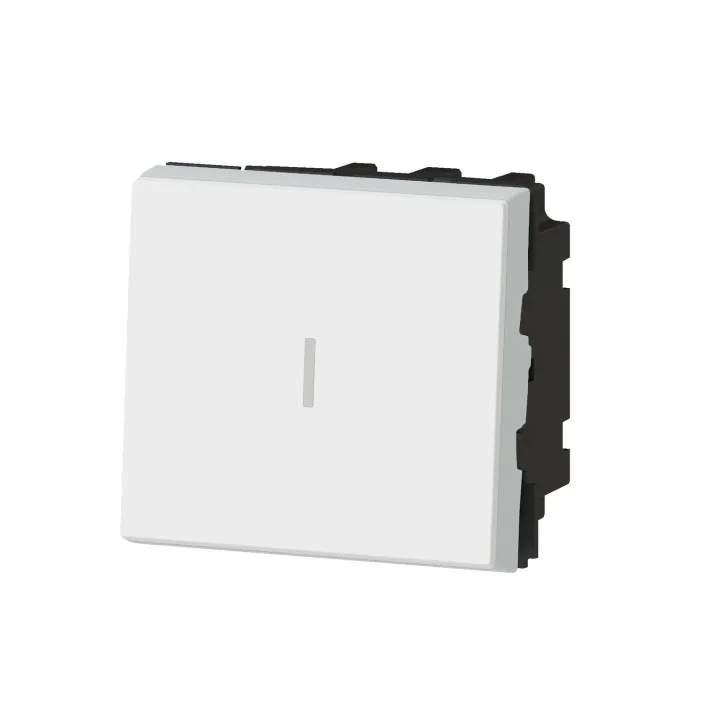 Permutateur 10Ax 250V~ Mosaic 2 Modules - Blanc