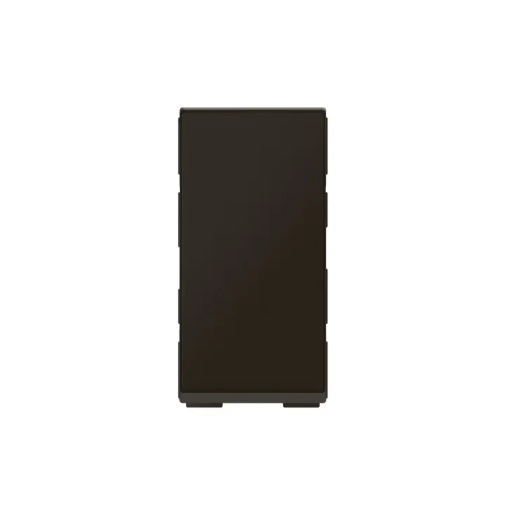 Interrupteur Ou Va-Et-Vient 10Ax 250V~ Mosaic Easy-Led 1 Module - Noir Mat