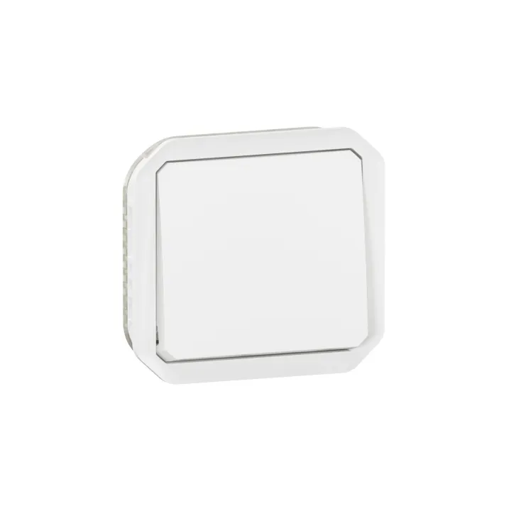 Interrupteur Ou Va-Et-Vient 10Ax 250V Plexo Composable Blanc
