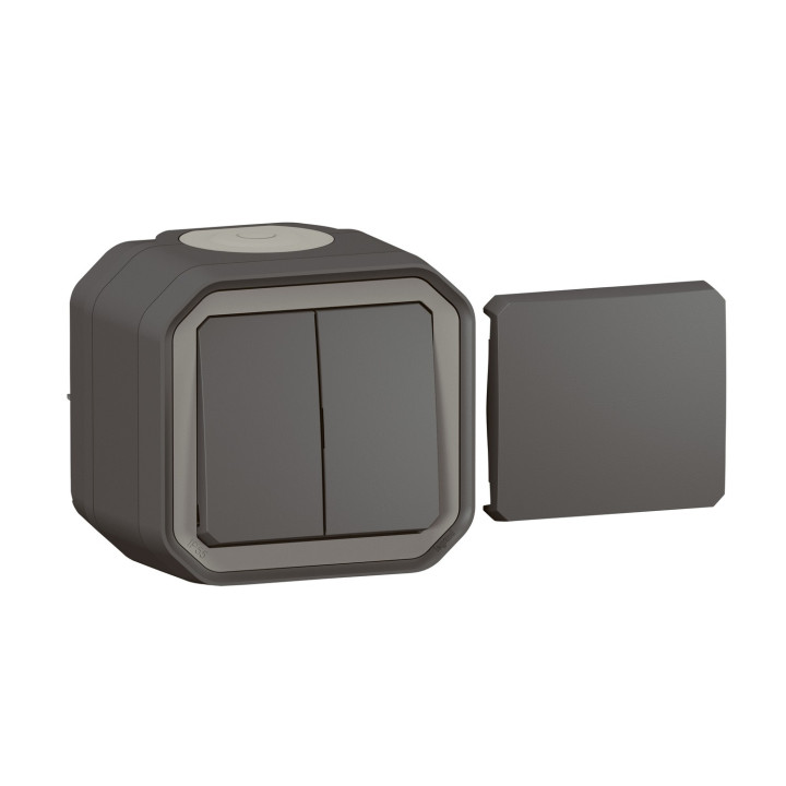 Transformeur Réversible Plexo Complet Saillie Anthracite