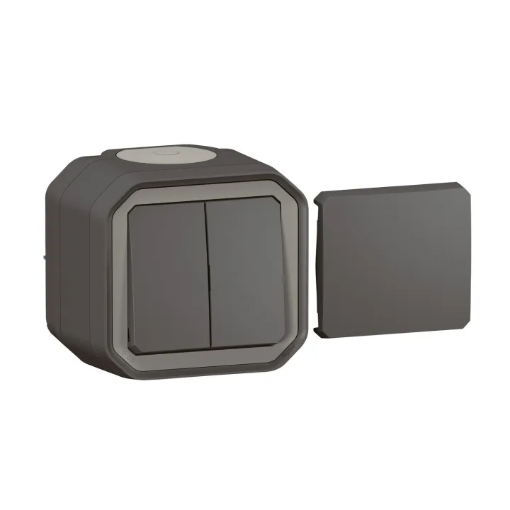 Transformeur Réversible Plexo Complet Saillie Anthracite
