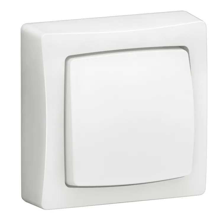 Transformeur Simple Appareillage Saillie Complet Blanc