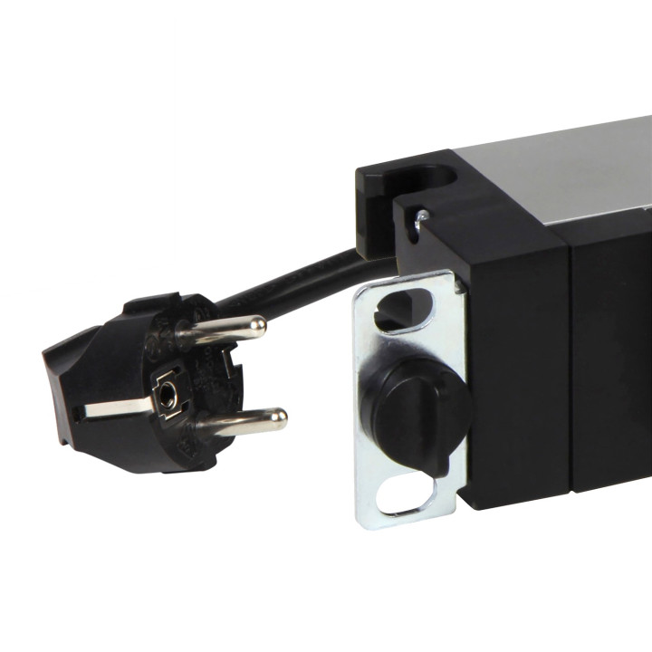 Pdu 19Pouces 1U Lcs² Voyant Témoin Tension 9X2P+T -Cordon 3M Avec Fiche 2P+T 16A