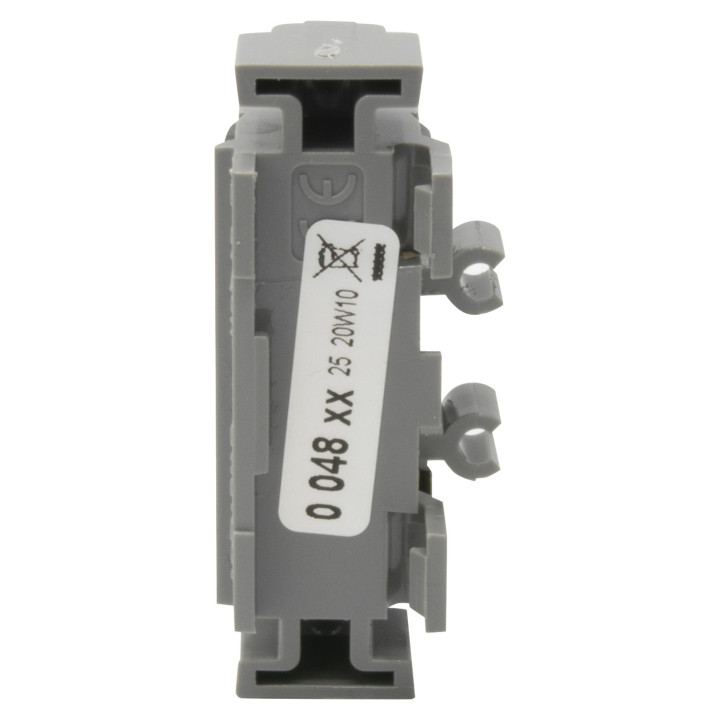 Bornier De Répartition Isolé Ip2X Phase - 4X1,5Mm² À 16Mm² Noir - Longueur 47Mm