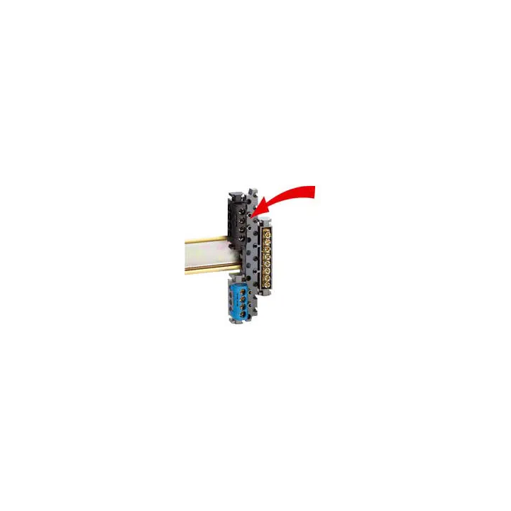 Support Universel Pour Monter Tous Borniers Sur Rail Symétrique Ou Asymétrique