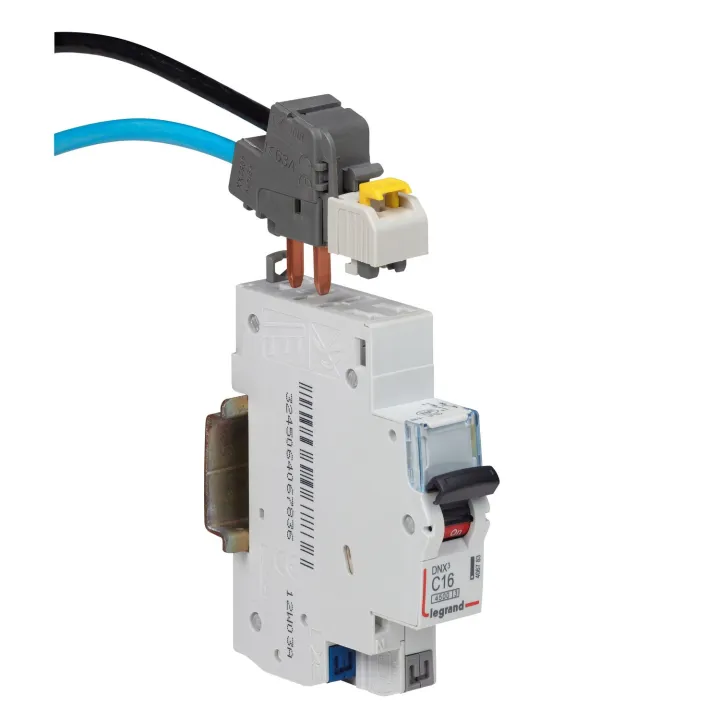 Borne De Raccordement Pour Disjoncteur 1P+N À Connexion Automatique 6Mm² À 25Mm²