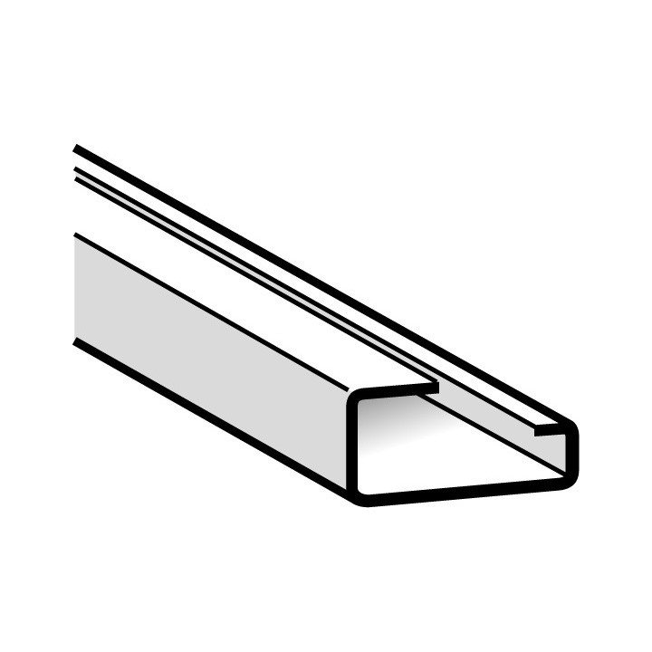 Rail Din Asymétrique À Couper Profondeur 7,5Mm - Longueur 2M