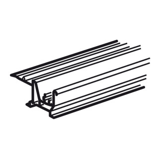 Réhausse de rail XL³400/800/4000 cohab de DPX³160/250 et DPX-IS250 - 20 mod