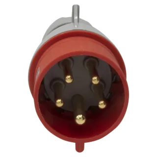 Fiche Mobile Droite P17 Ip44 32A - 380V~ À 415V~ - 3P+N+T