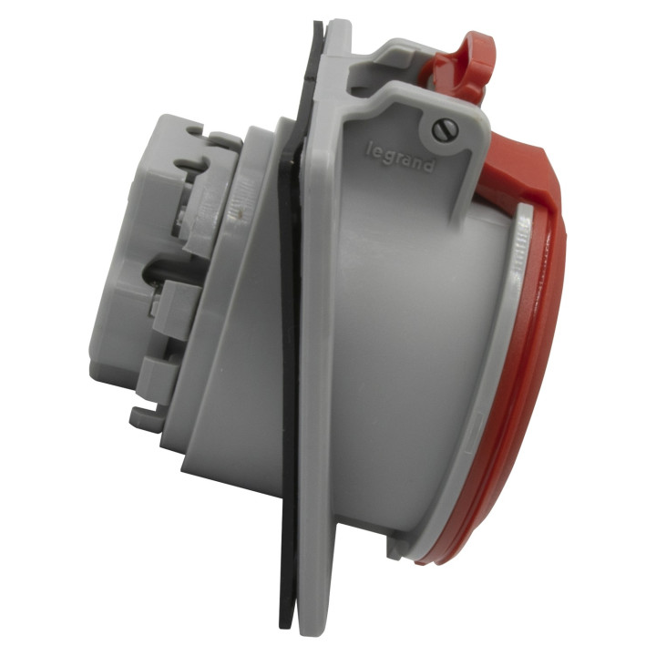 Prise À Entraxes Unifiés Fixe P17 Ip44 32A - 380V~ À 415V~ - 3P+N+T