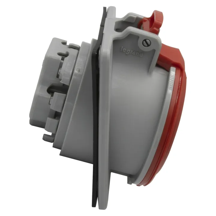 Prise À Entraxes Unifiés Fixe P17 Ip44 32A - 380V~ À 415V~ - 3P+N+T
