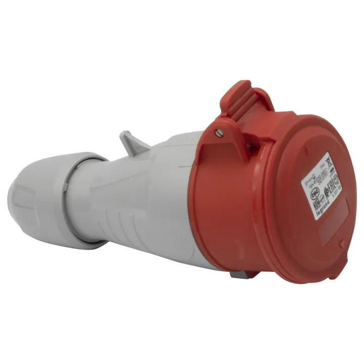 Prise Mobile P17 Ip44 16A - 380V~ À 415V~ - 3P+N+T