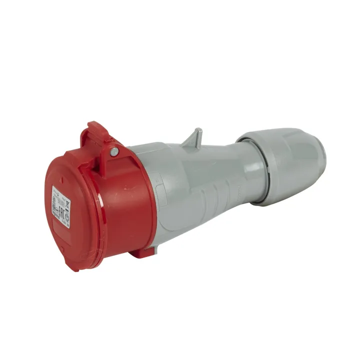 Prise Mobile P17 Ip44 16A - 380V~ À 415V~ - 3P+N+T