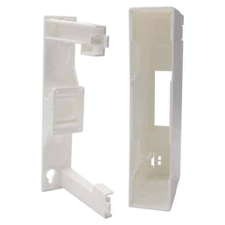 Coffret Cache-Bornes 1 Module - Blanc Ral9003