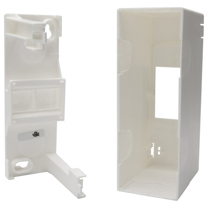 Coffret Cache-Bornes 2 Modules - Blanc Ral9003