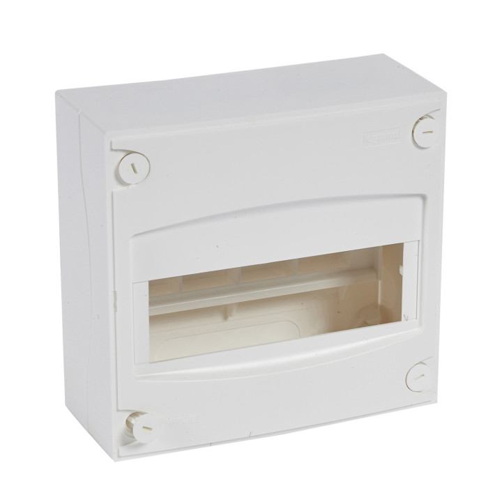 Coffret Capacité Mini 8 À 9 Modules - Blanc Ral9003