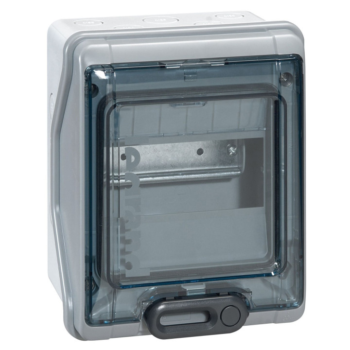 Coffret Étanche Plexo³ À Équiper 1 Rangée 6 Modules - 200X164X115,6Mm