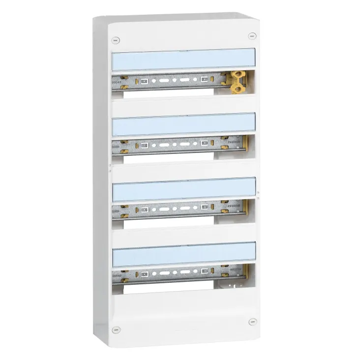 Coffret Drivia 13 Modules 4 Rangées Ip30 Ik05 - Blanc Ral9003