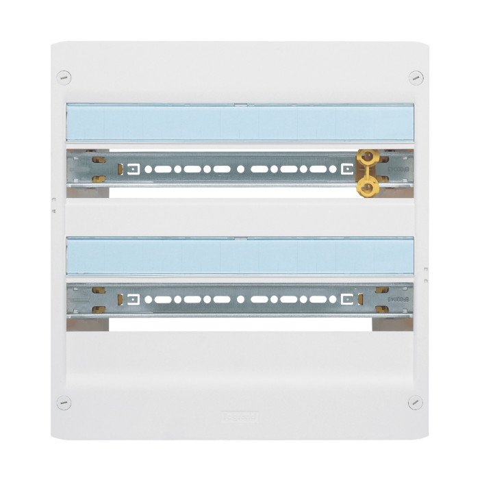 Coffret Drivia 18 Modules 2 Rangées Ip30 Ik05 - Blanc Ral9003