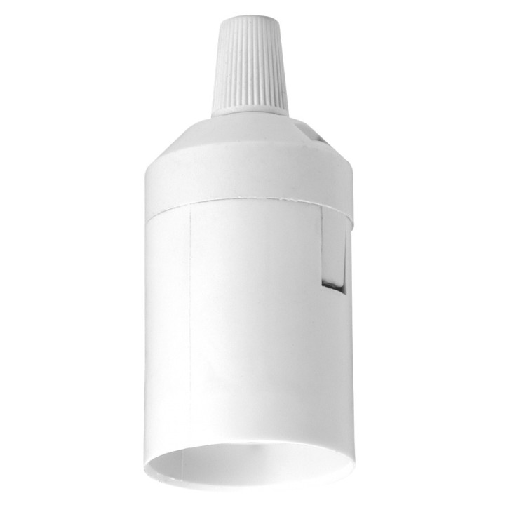 Douille Bout De Câble Culot E27 Sans Bague Avec Serre-Câbles 4A 100W