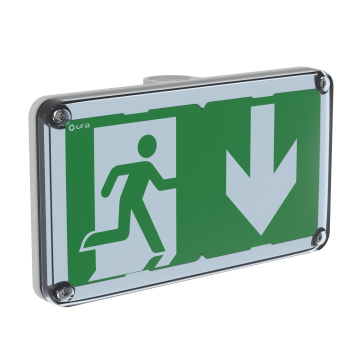 BAES Uraproof V Évacuation SATI 45lm/1h IP66 IK10