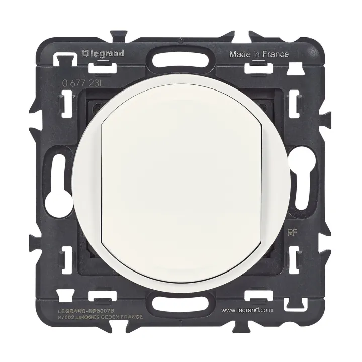 Commande Simple Sans Fil Sans Pile D'Éclairage Céliane With Netatmo - Blanc