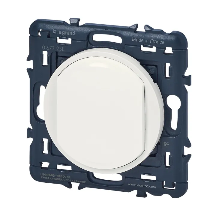 Commande Simple Sans Fil Sans Pile D'Éclairage Céliane With Netatmo - Blanc