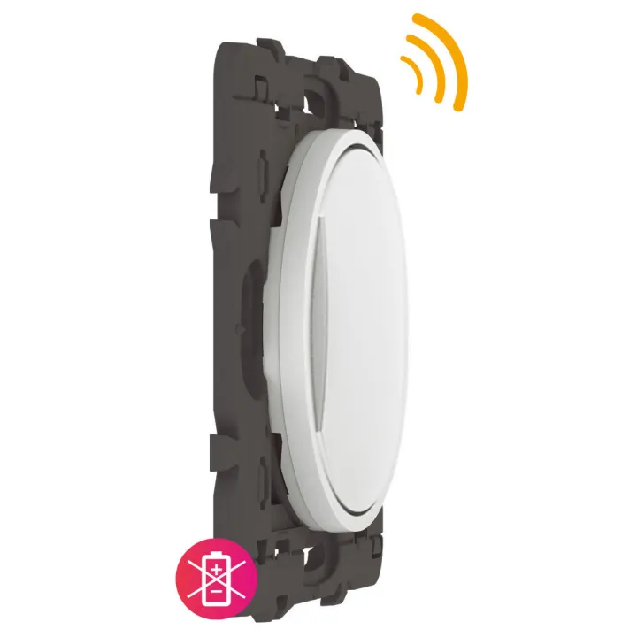 Commande Simple Sans Fil Sans Pile D'Éclairage Céliane With Netatmo - Blanc