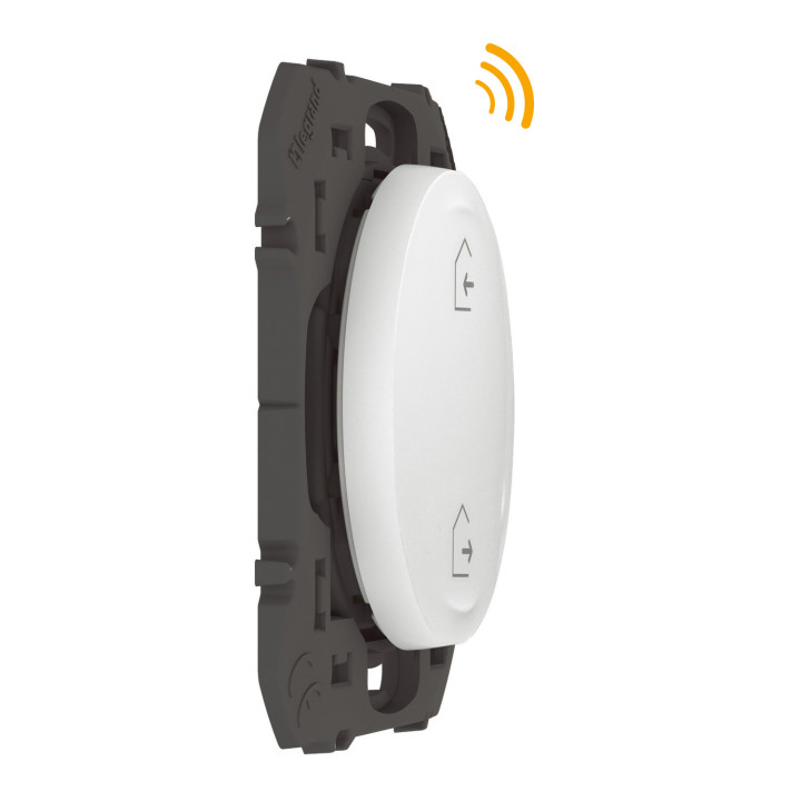 Commande Sans Fils Départ/Arrivée Dooxie With Netatmo Sans Plaque Blanc