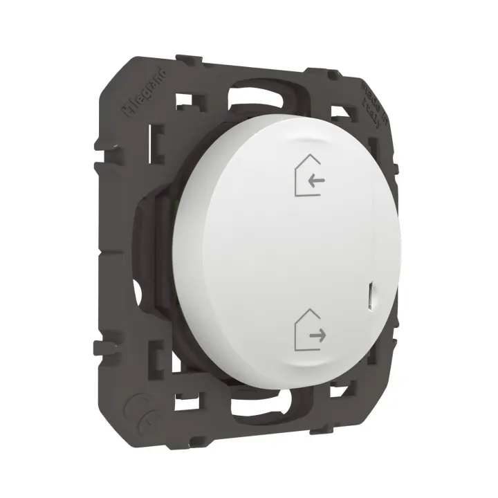 Commande Sans Fils Départ/Arrivée Dooxie With Netatmo Sans Plaque Blanc