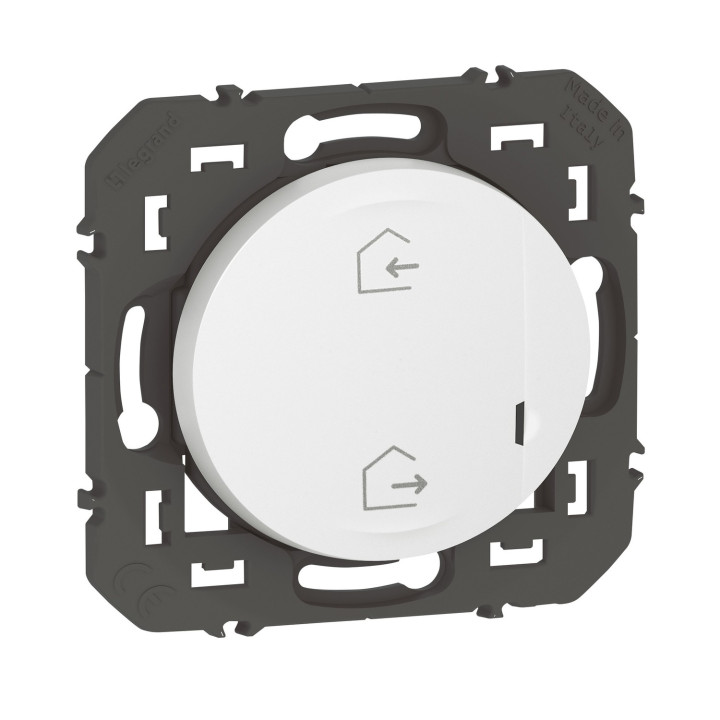 Commande Sans Fils Départ/Arrivée Dooxie With Netatmo Sans Plaque Blanc