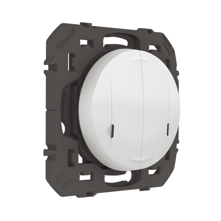 Commande Double Sans Fils Pour Éclairage/Prise Dooxie With Netatmo Sans Plaque Blanc