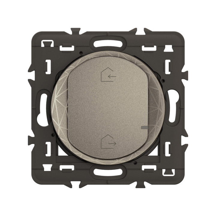 Commande Générale Départ/Arrivée Sans Fils Céliane With Netatmo - Titanium