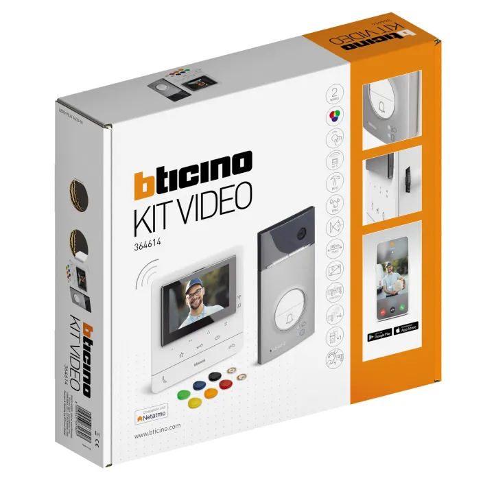 Kit Villa Visiophone Classe100X Connecté Avec Contrôle D'Accès