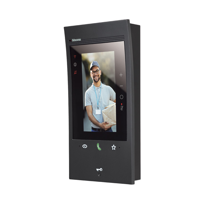 Poste intérieur vidéo connecté Classe 300EOS with Netatmo 5pouces vertical noir