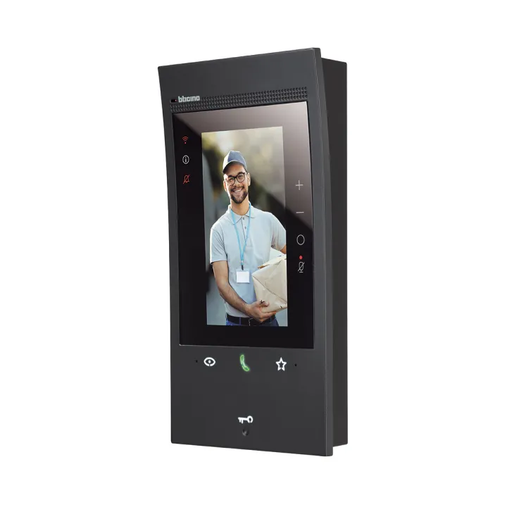 Poste Intérieur Vidéo Connecté Classe 300Eos With Netatmo 5Pouces Vertical Noir