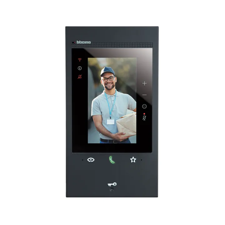 Poste Intérieur Vidéo Connecté Classe 300Eos With Netatmo 5Pouces Vertical Noir