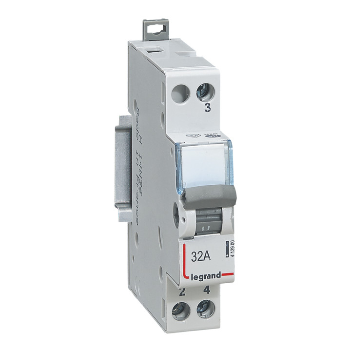 Interrupteur-Inverseur Modulaire Va-Et-Vient 250V~ - 1 Module