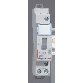 Télérupteur Standard À Vis 230V~- 1P - 250V~~ - 16A - 1F - 1 Module