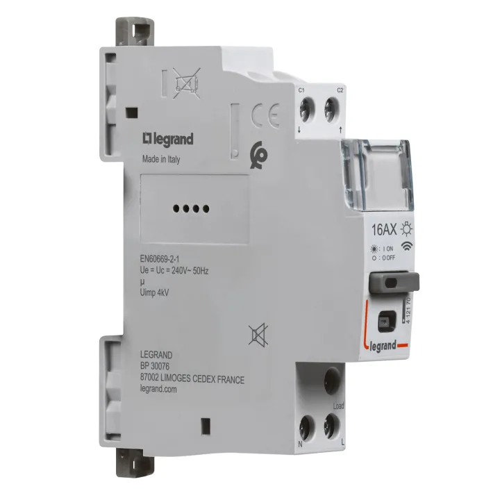 Télérupteur Connecté Drivia With Netatmo Silencieux 1P 16Ax 230V~ - 1 Module