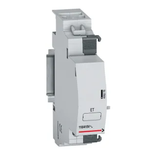 Déclencheur à émission de tension (ET) DX³ - 110V~ à 415V~ et 110Veq. à 415Veq.