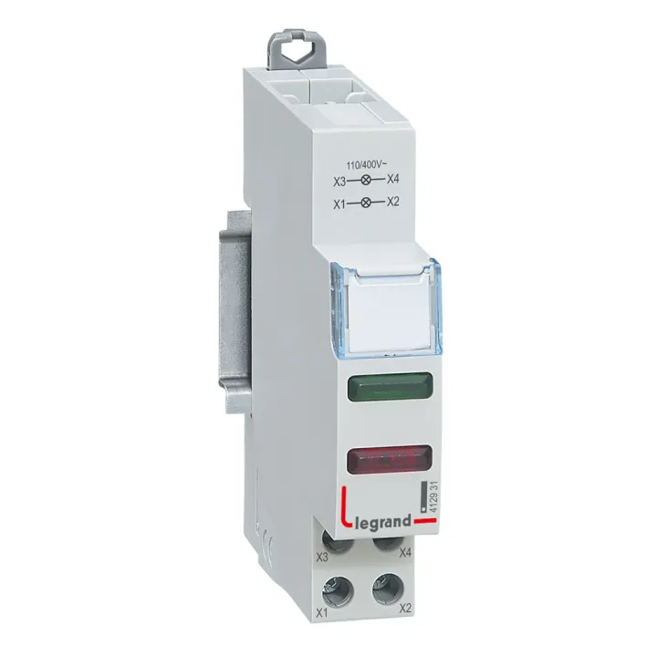 Voyant À Led Cx³ Double 110V~ À 400V~ - Vert Et Rouge - 1 Module