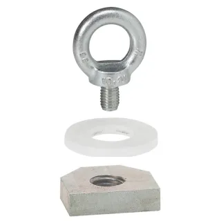 Jeu De 4 Anneaux De Levage M14 Pour Armoire Altis Métal - Pour Charge 1000Kg