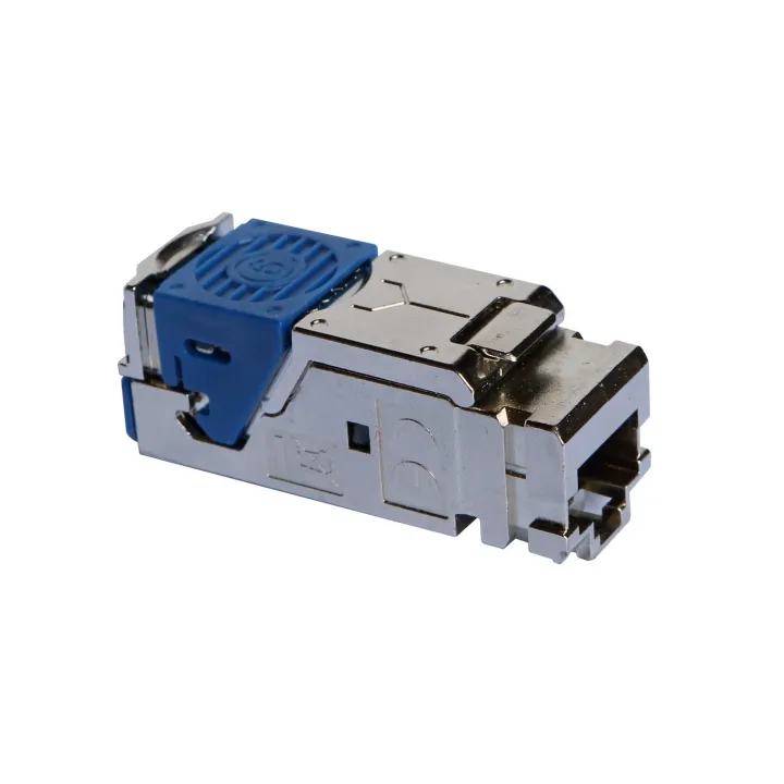 Connecteur Rj45 Blindé Cat.6 Stp - Pour Coffret De Communication À Équiper