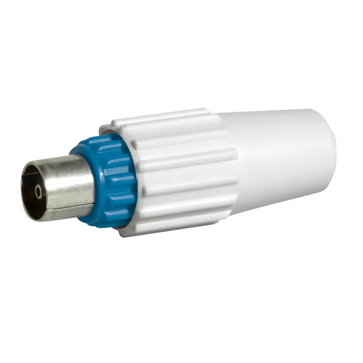 Fiche Télévision Coaxiale Normalisée Mâle Ø9,52Mm